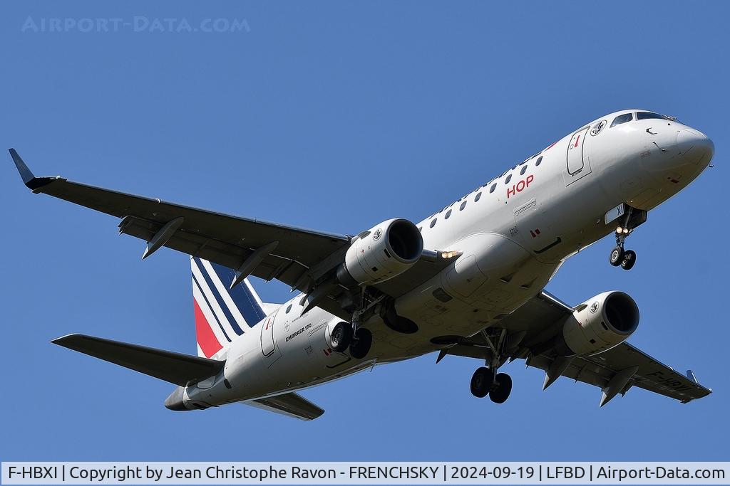 F-HBXI, 2010 Embraer 170ST (ERJ-170-100ST) C/N 17000310, Paris (CDG)	Bordeaux (BOD)	AF9426