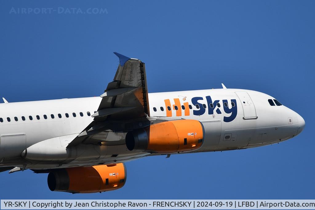 YR-SKY, 2010 Airbus A320-232 C/N 4493, Bordeaux (BOD)	Bucharest (OTP)	H4228