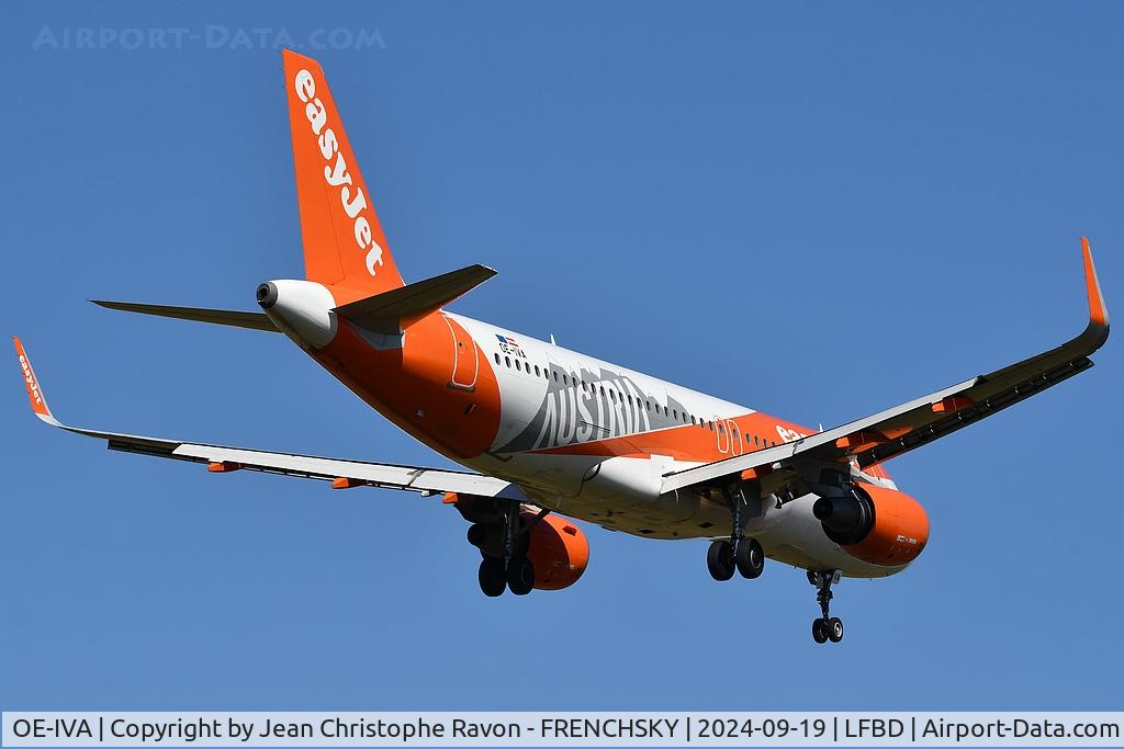 OE-IVA, 2015 Airbus A320-214 C/N 6970, Athens (ATH)	Bordeaux (BOD)	U21886
