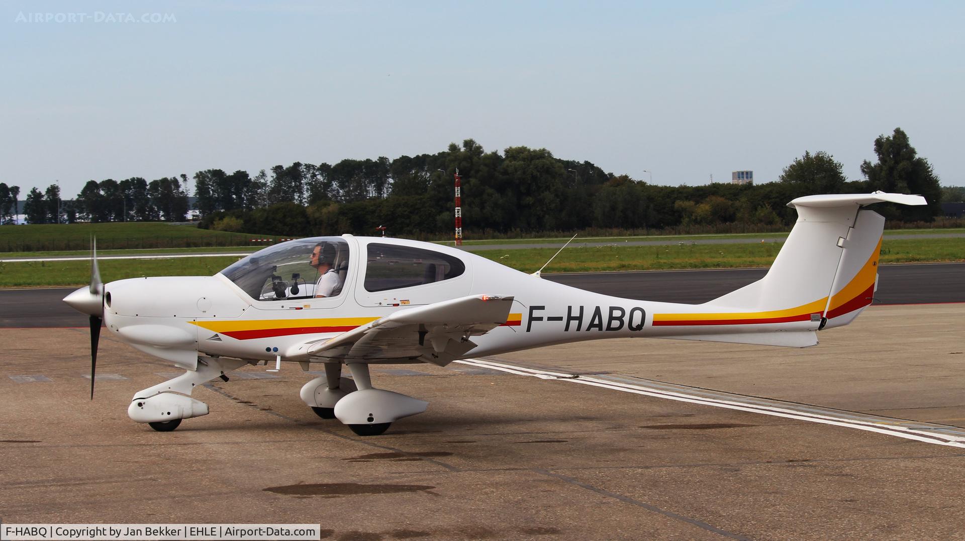 F-HABQ, Diamond DA-40D Diamond Star C/N D4.134, Lelystad Airport