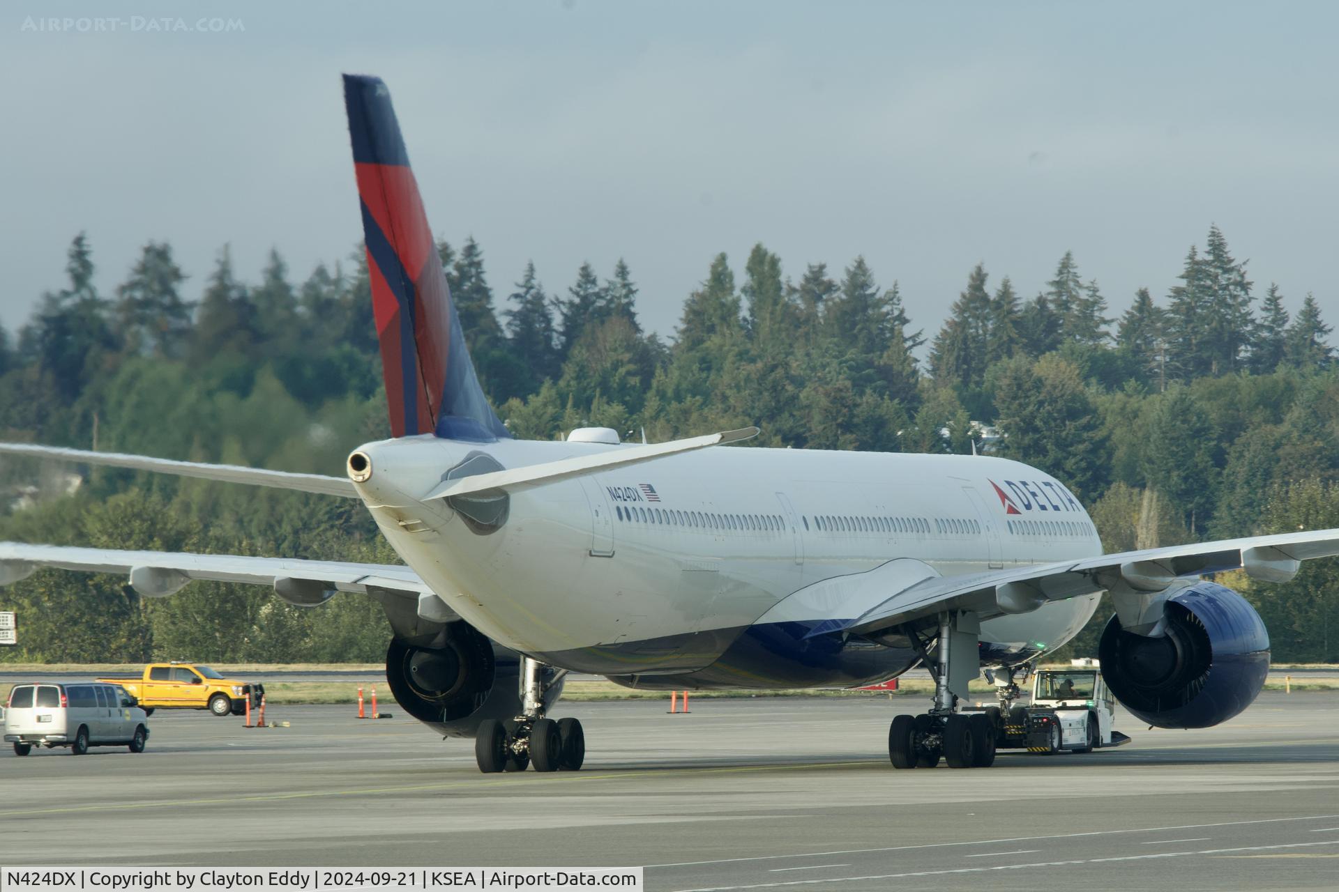 N424DX, 2023 Airbus A330-941 C/N 2034, SEA 2024.