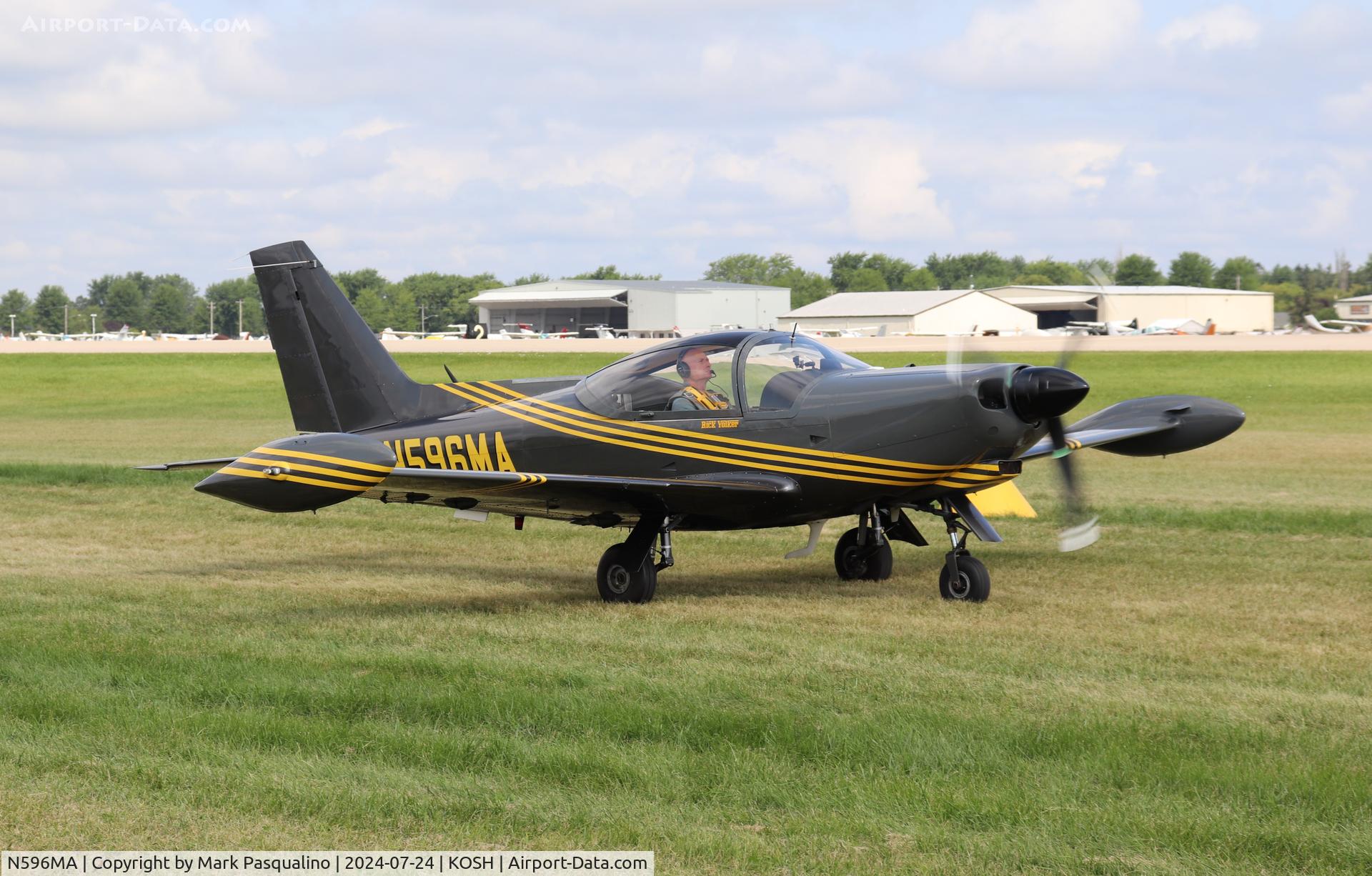N596MA, 1984 SIAI-Marchetti F.260C C/N 727, SIAI-Marchetti F.260C