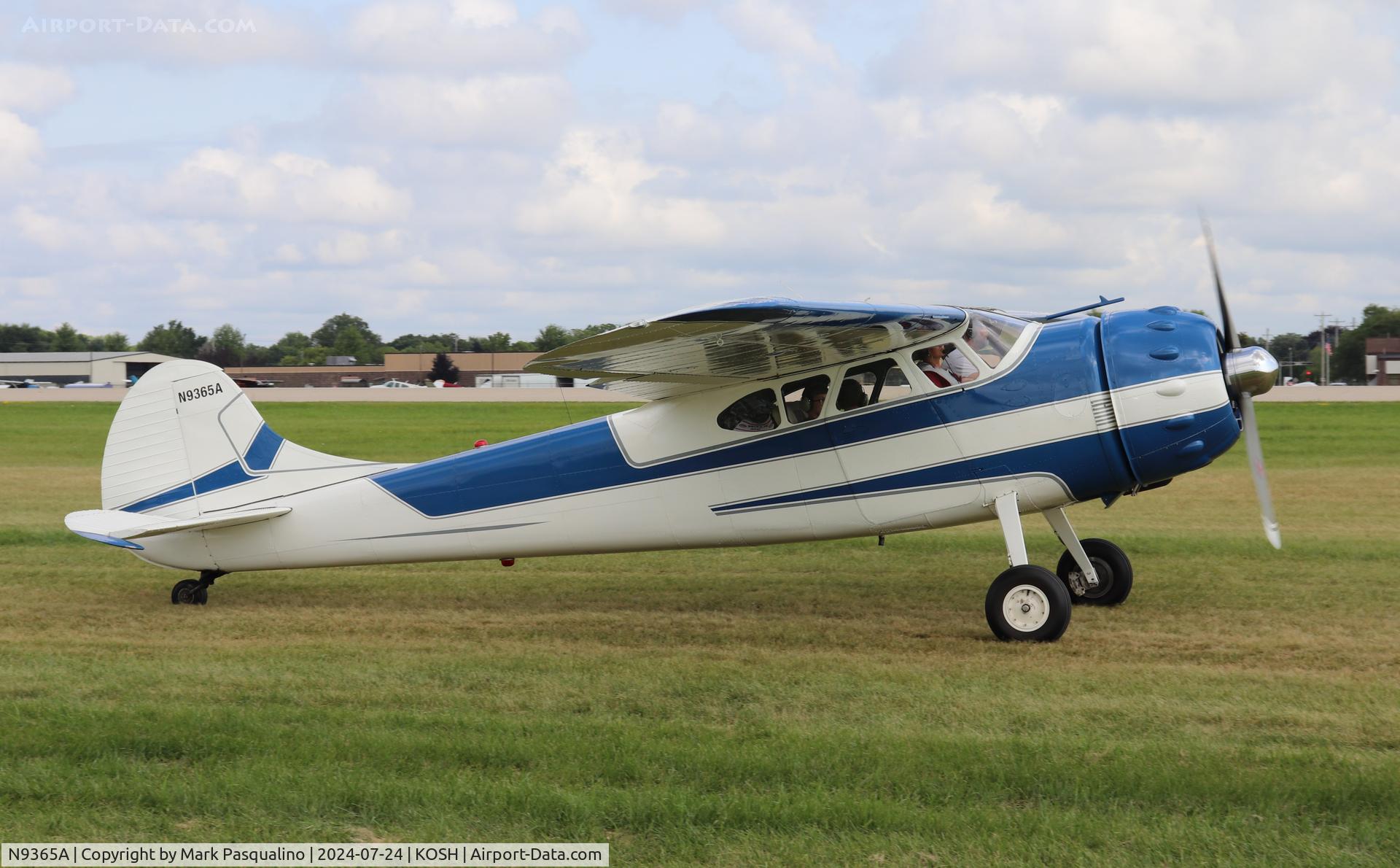 N9365A, 1949 Cessna 190 C/N 7444, Cessna 190