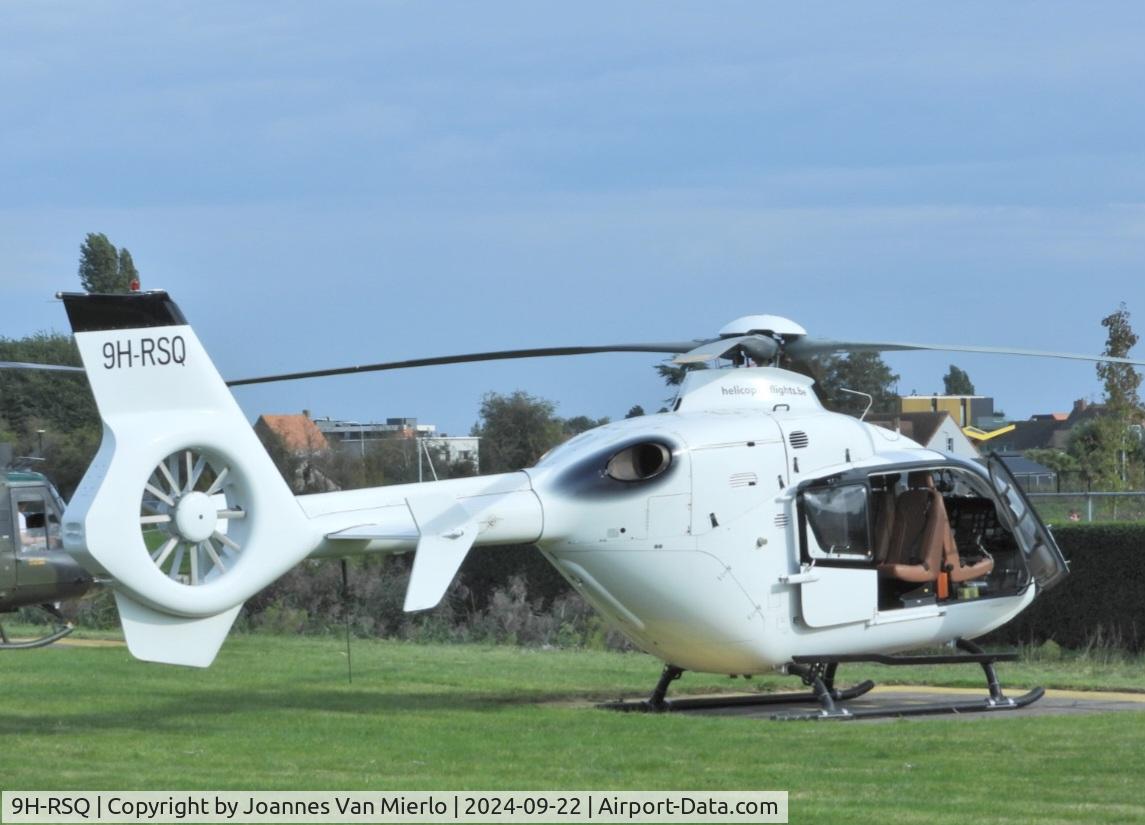 9H-RSQ, 1998 Eurocopter EC-135T-1 C/N 0035, Knokke heliport