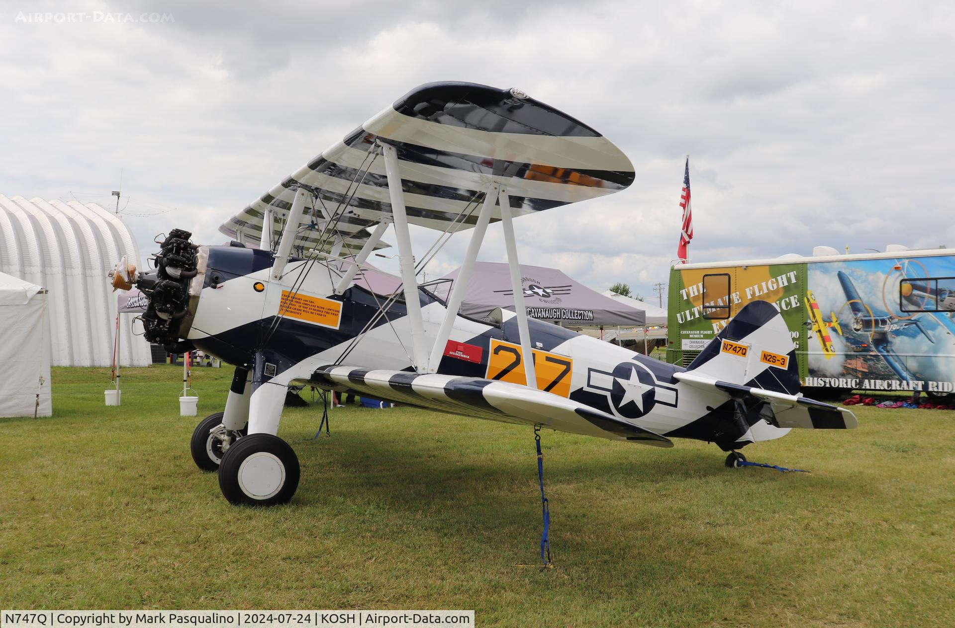 N747Q, 1941 Boeing D75N1 C/N 75-4018, Stearman