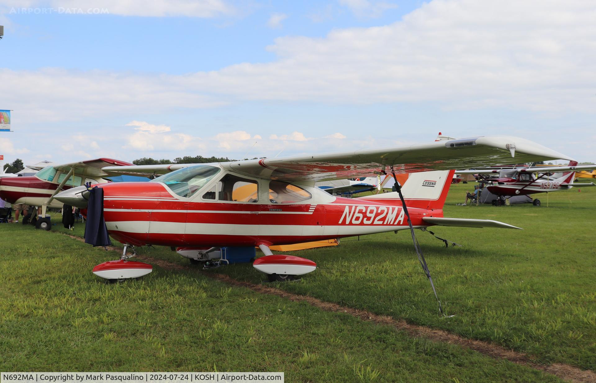 N692MA, 1967 Cessna 177 Cardinal C/N 17700652, Cessna 177