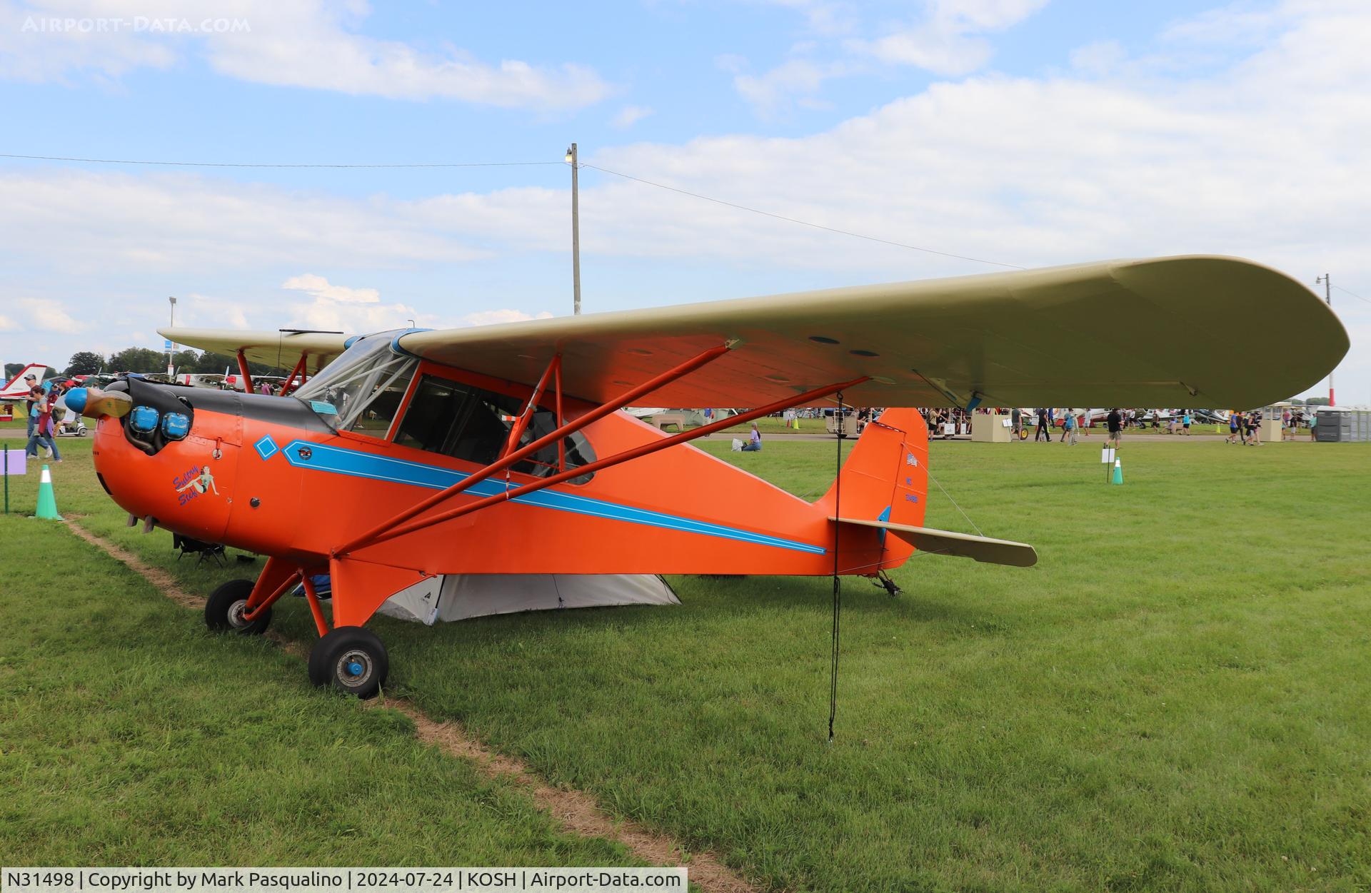 N31498, 1940 Aeronca 65-TC Tandem C/N 5760T, Aeronca 65-TC