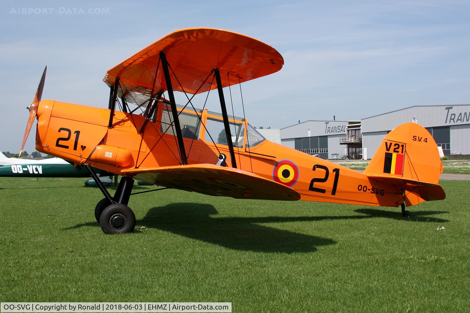 OO-SVG, 1951 Stampe-Vertongen SV-4B C/N 1163, at ehmz