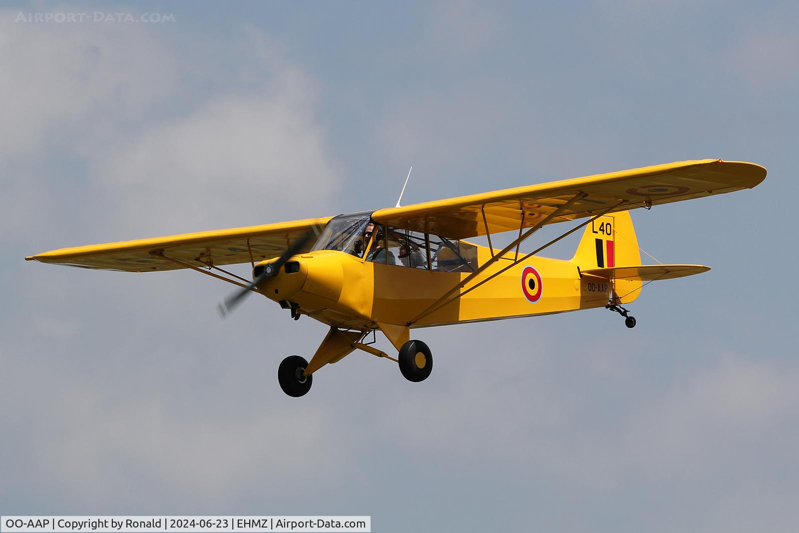 OO-AAP, 1953 Piper L-18C Super Cub (PA-18-95) C/N 18-3214, at ehmz