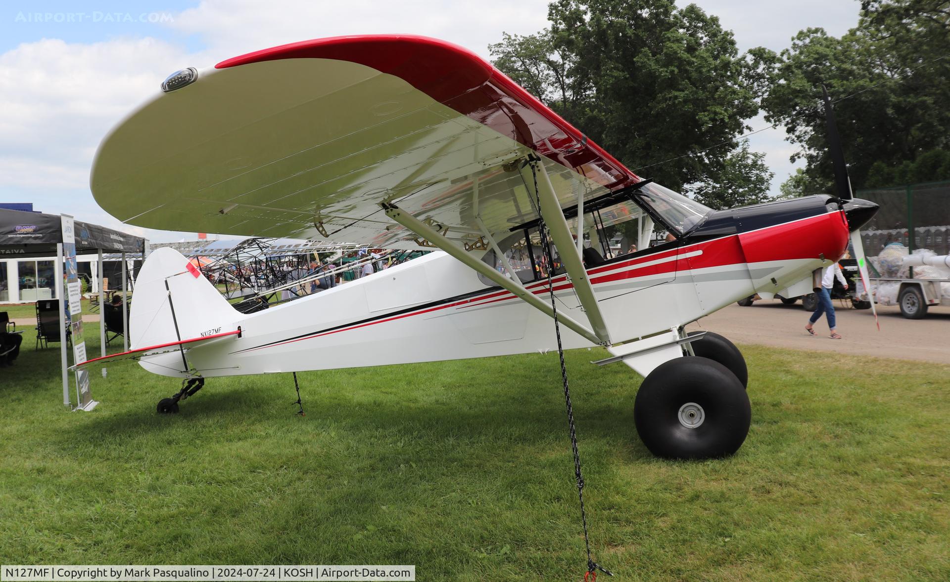 N127MF, 2021 JAVRON PA-18 Replica C/N JA1906132, PA-18 Replica