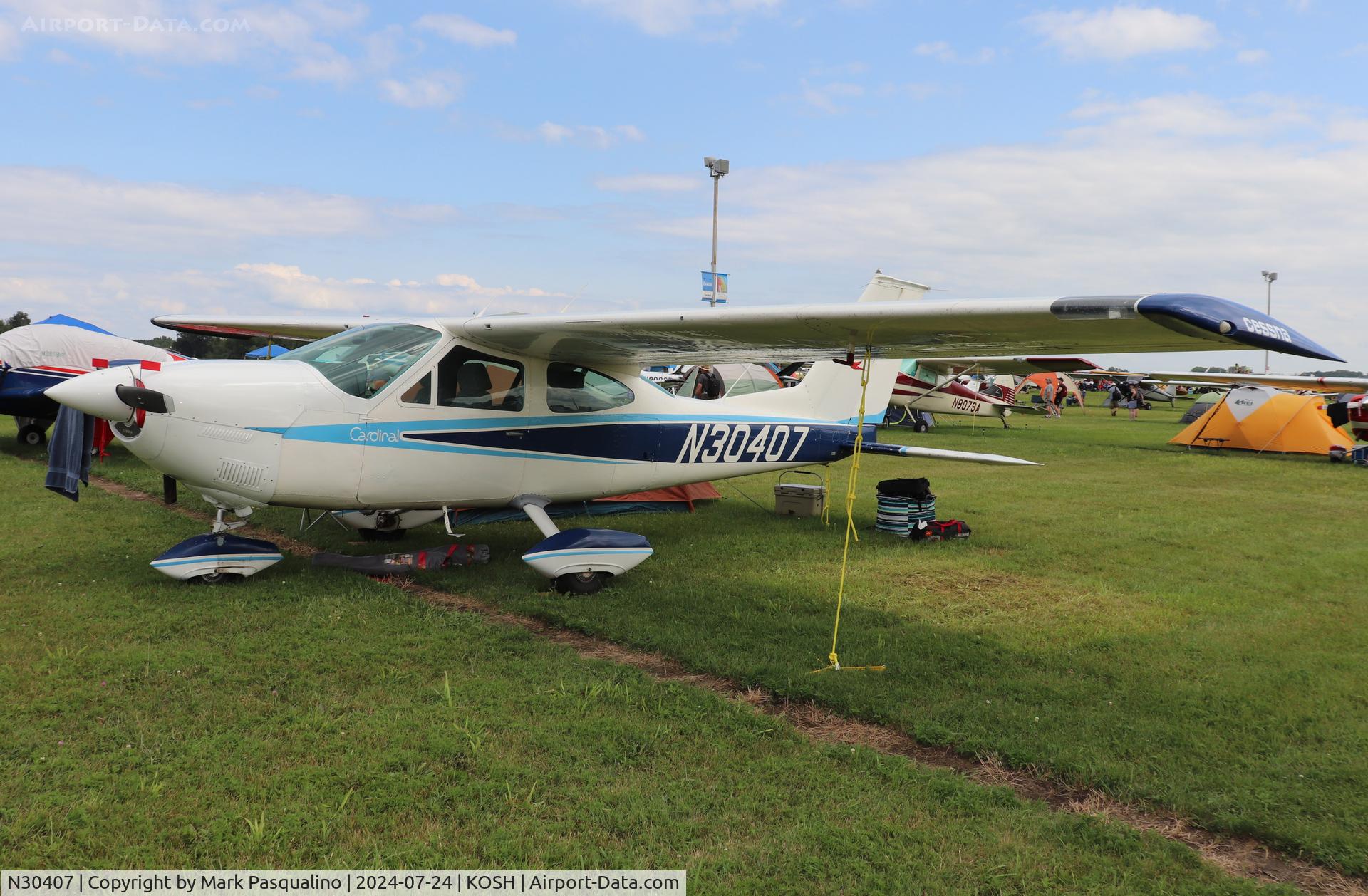 N30407, 1968 Cessna 177A Cardinal C/N 17701238, Cessna 177A