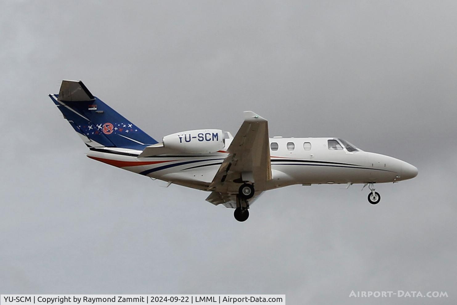 YU-SCM, Cessna 525 CitationJet M2 C/N 525-0918, Cessna 525 CitationJet M2 YU-SCM Prince Aviation