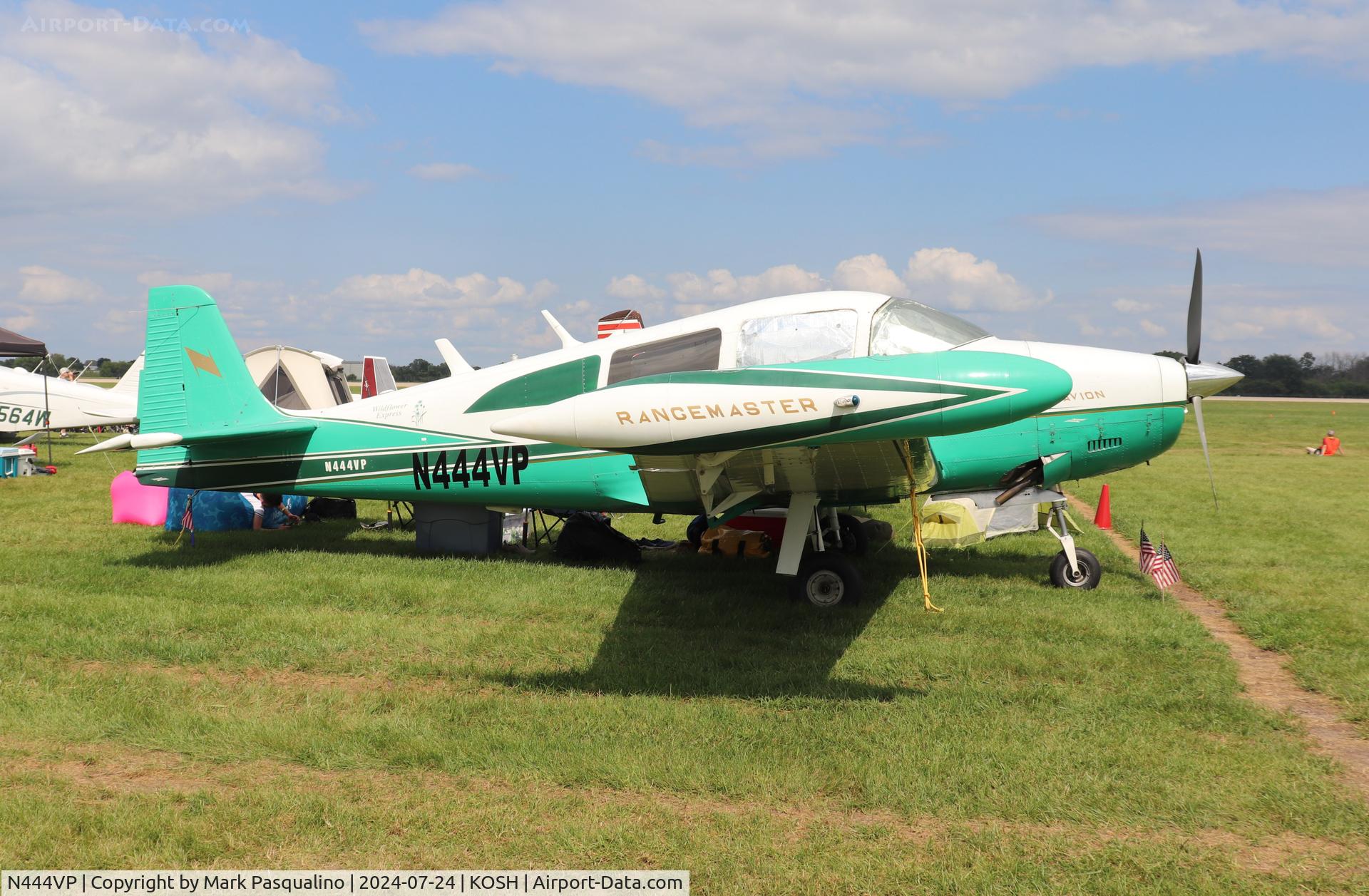 N444VP, 1962 Navion Rangemaster G C/N NAV-4-2432, Navion Rangemaster G