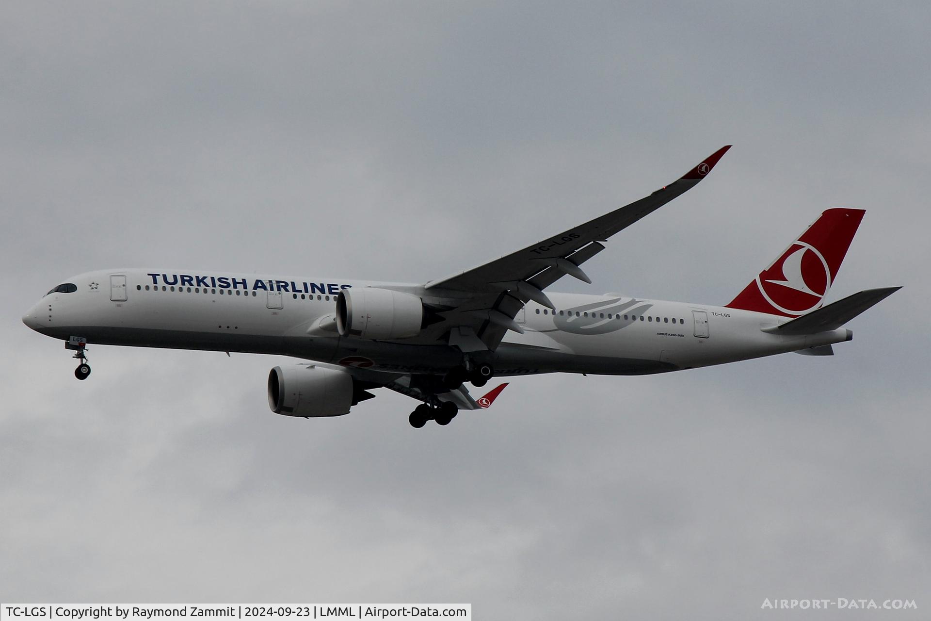 TC-LGS, Airbus 350-941 C/N 659, A350-941 TC-LGS Turkish Airlines