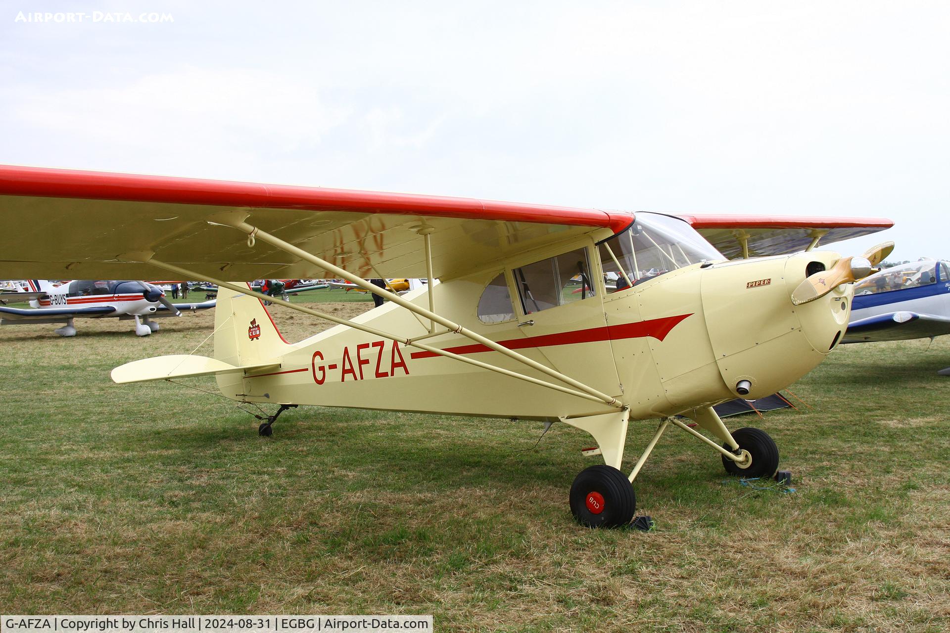 G-AFZA, 1939 Piper J-4A Cub Coupe C/N 4-873, LAA Rally 2024, Leicester