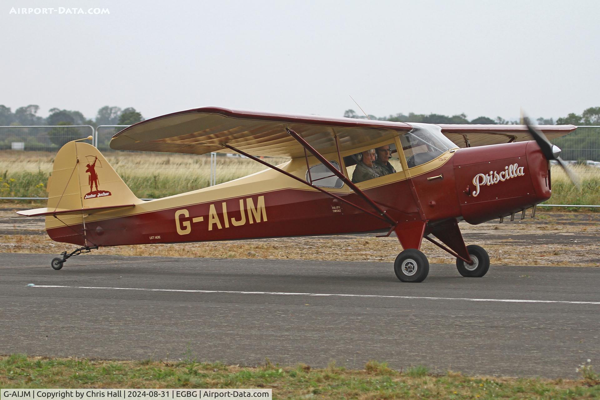 G-AIJM, 1946 Auster J-4 Archer C/N 2069, LAA Rally 2024, Leicester