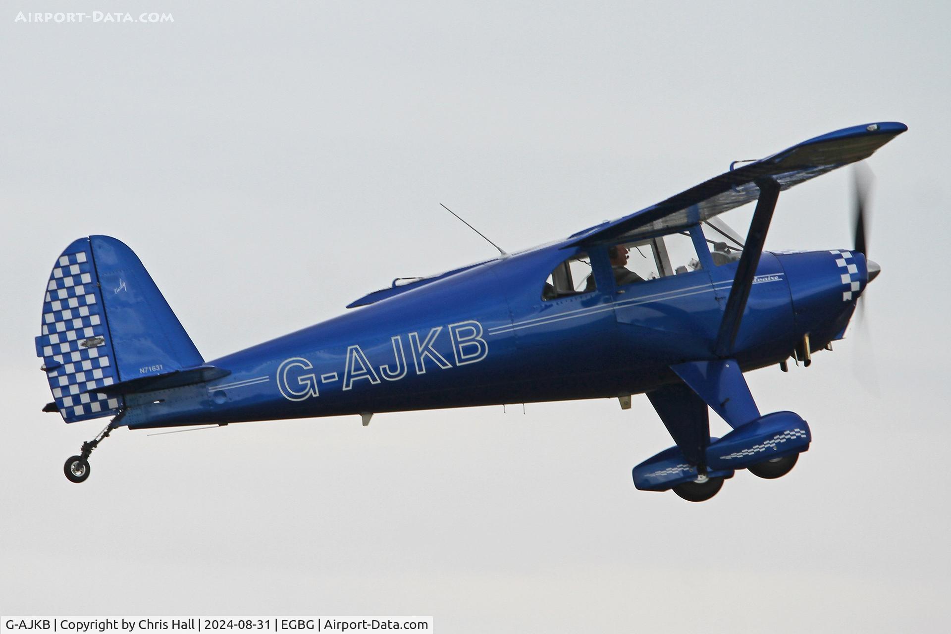G-AJKB, 1946 Luscombe 8E Silvaire C/N 3058, LAA Rally 2024, Leicester