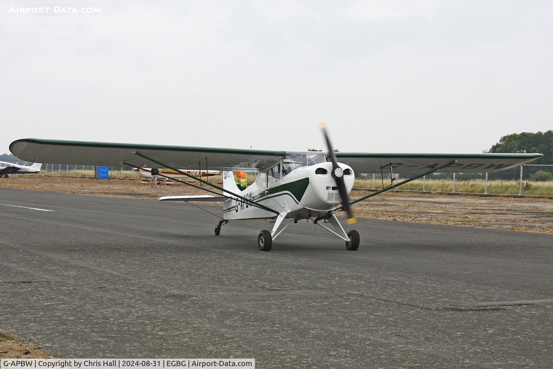 G-APBW, 1957 Auster 5A C/N 3405, LAA Rally 2024, Leicester