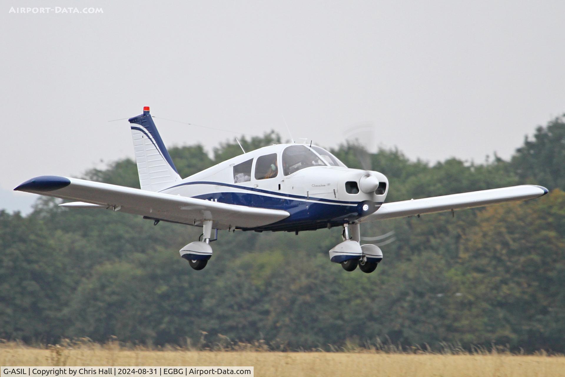 G-ASIL, 1963 Piper PA-28-180 Cherokee C/N 28-1350, LAA Rally 2024, Leicester