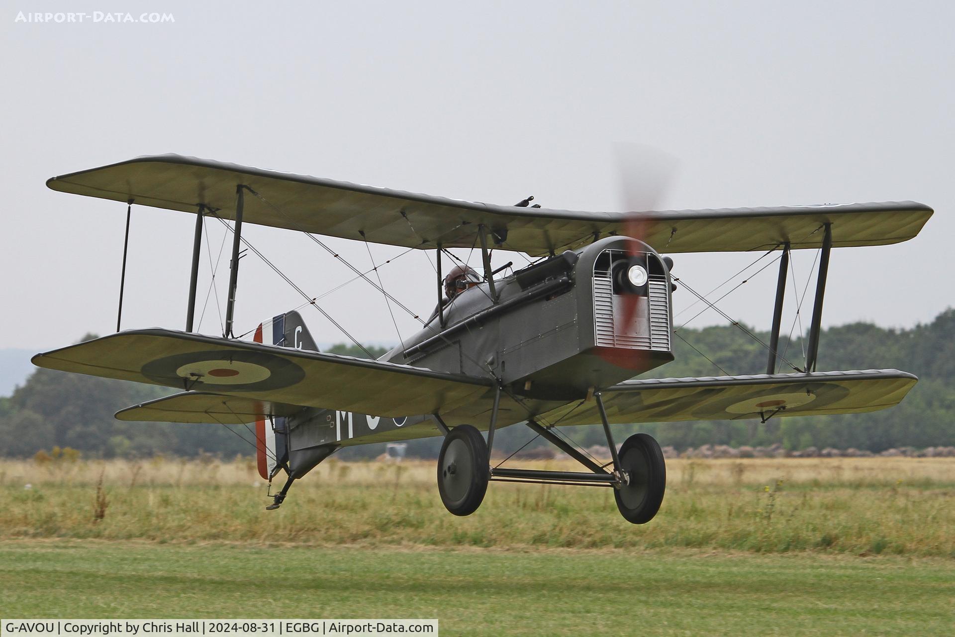 G-AVOU, Slingsby T-56 S.E.5A replica C/N 1591, LAA Rally 2024, Leicester
