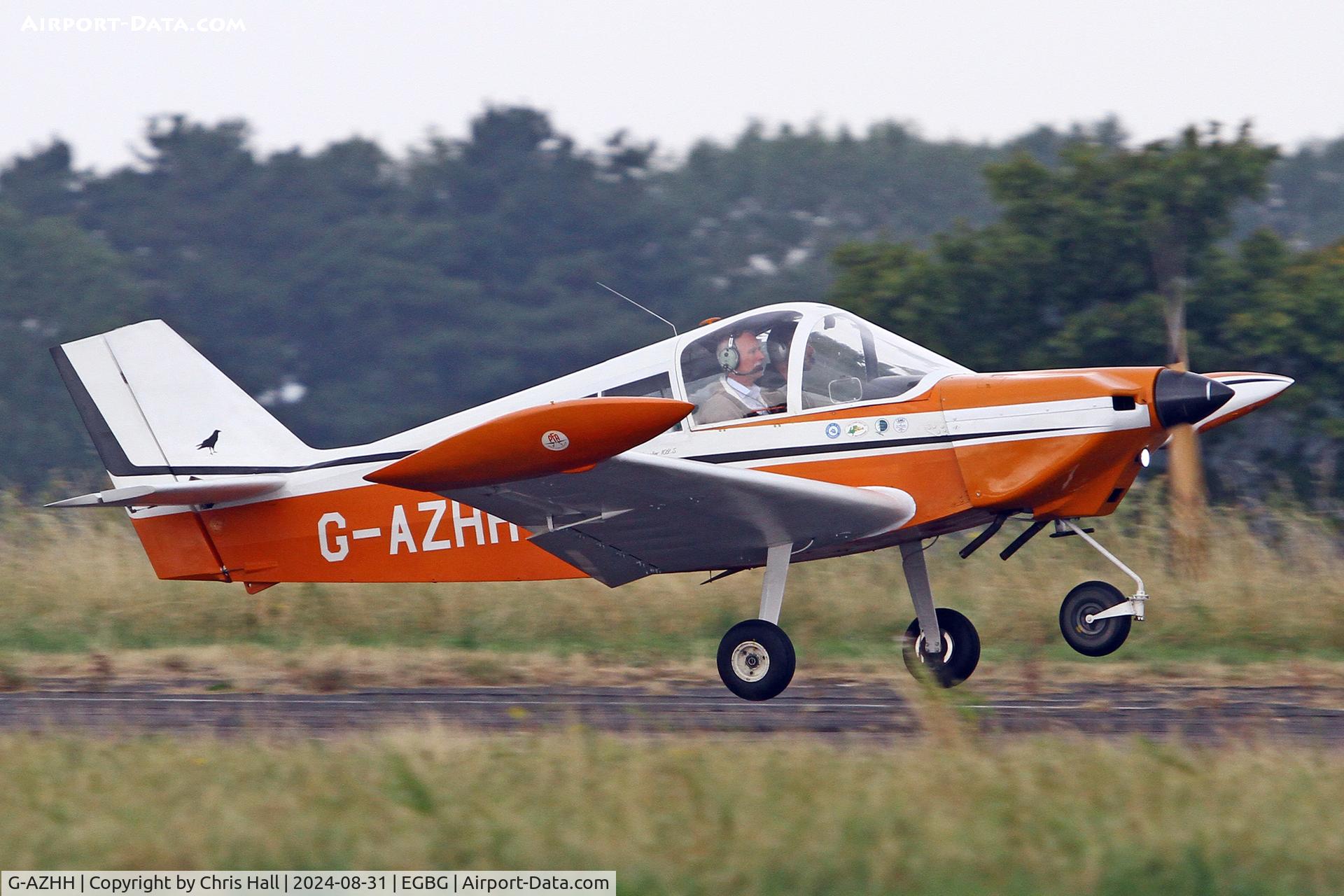 G-AZHH, 1975 Squarecraft SA102-5 Cavalier C/N PFA 1393, LAA Rally 2024, Leicester