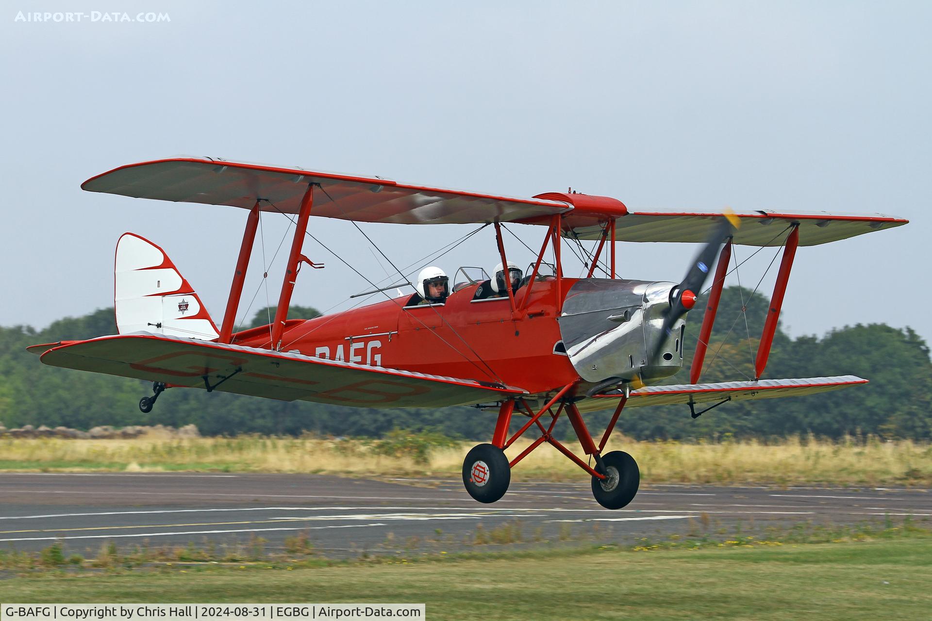 G-BAFG, 1943 De Havilland DH-82A Tiger Moth II C/N 85995, LAA Rally 2024, Leicester