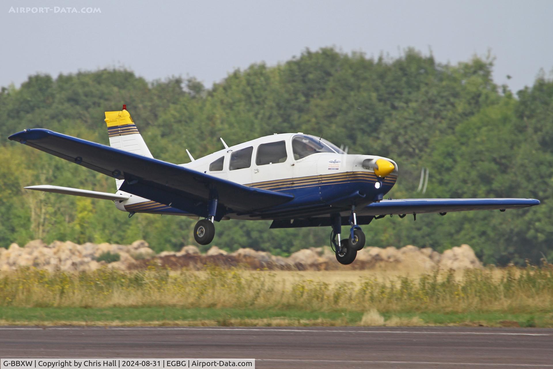 G-BBXW, 1973 Piper PA-28-151 Cherokee Warrior C/N 28-7415050, LAA Rally 2024, Leicester