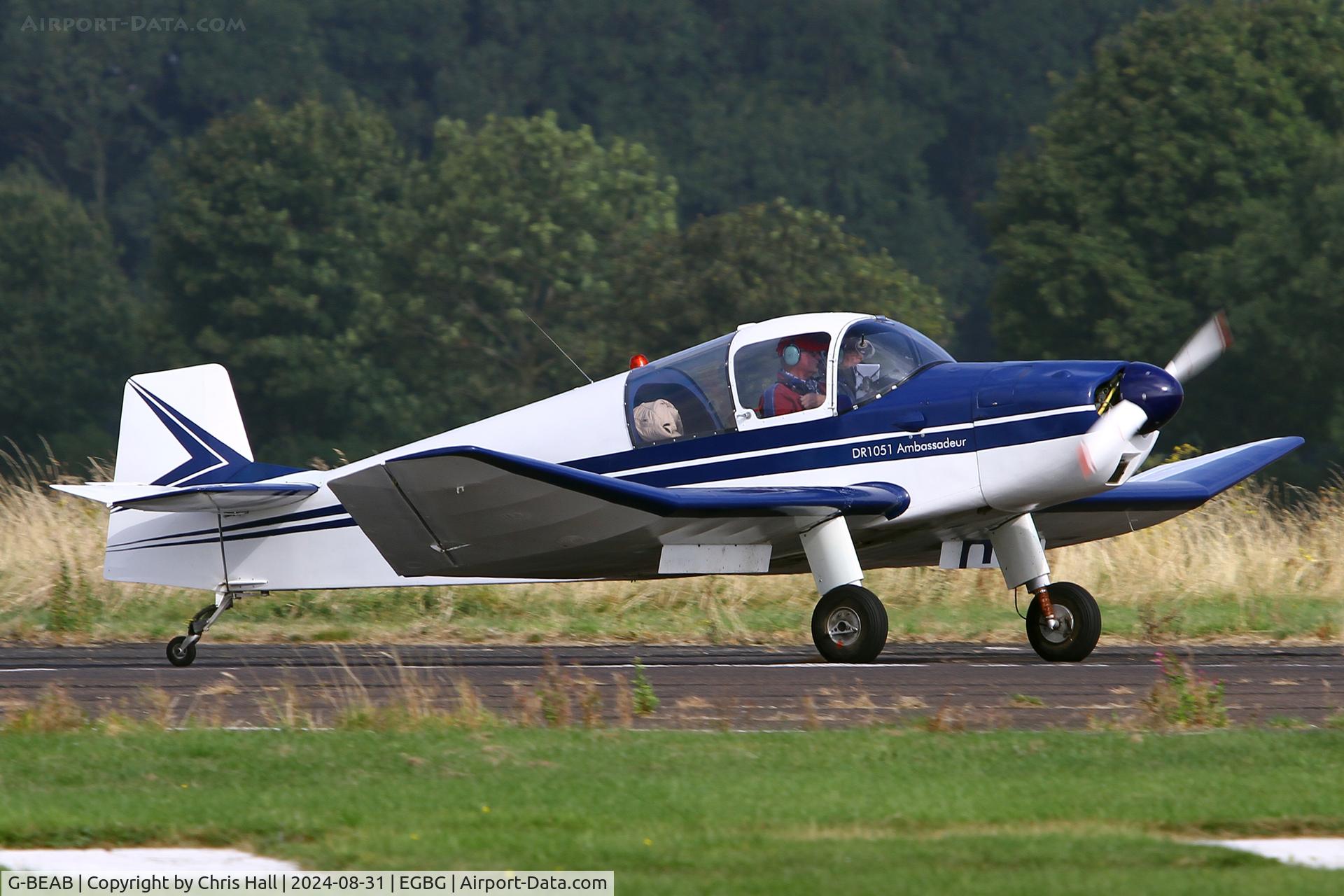 G-BEAB, 1961 CEA Jodel DR-1051 C/N 228, LAA Rally 2024, Leicester