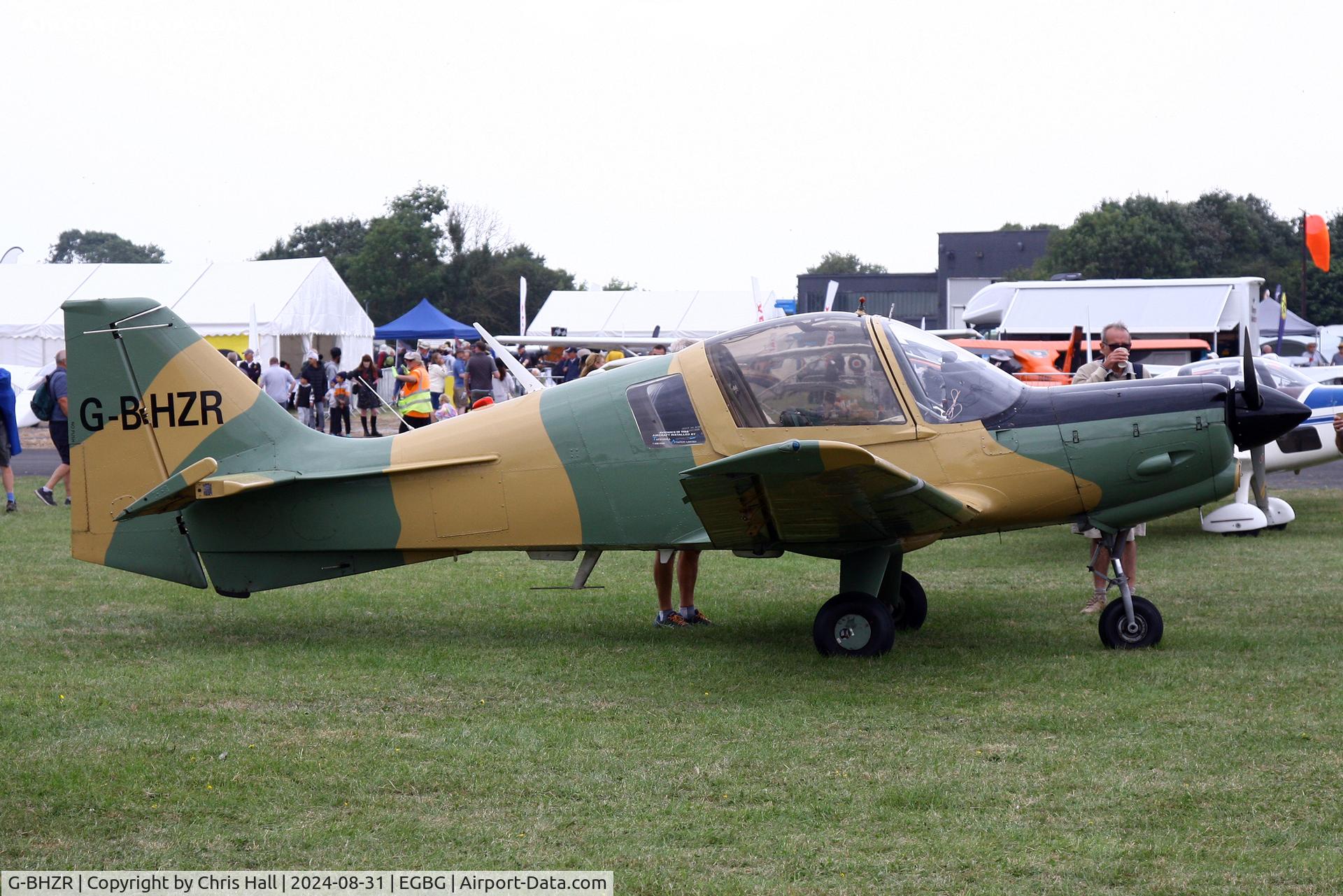 G-BHZR, 1980 Scottish Aviation Bulldog Series 120 Model 1210 C/N BH120/410, LAA Rally 2024, Leicester