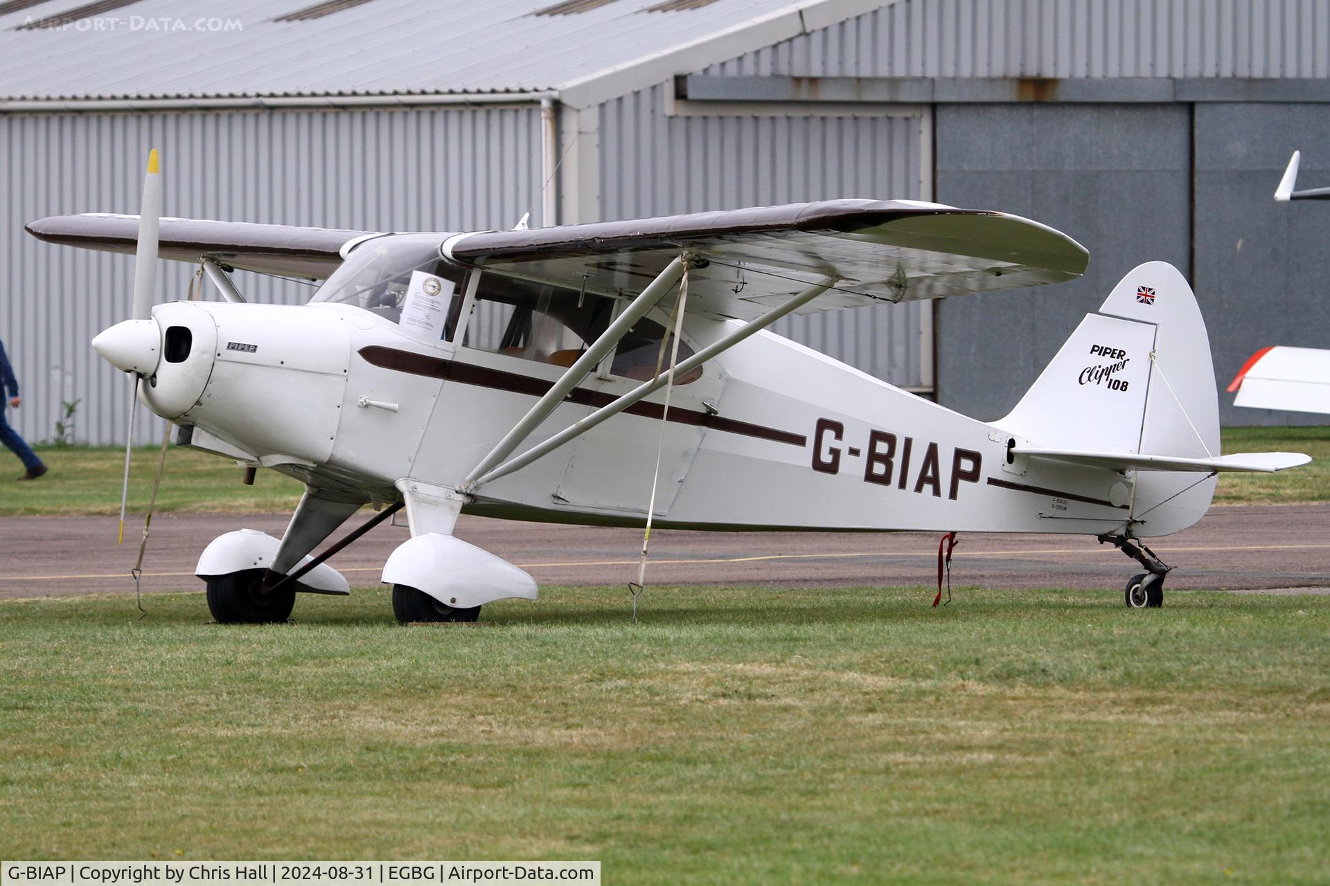 G-BIAP, 1950 Piper PA-16 Clipper Clipper C/N 16-732, LAA Rally 2024, Leicester