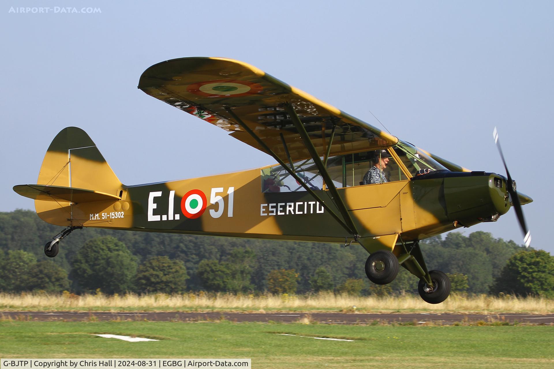 G-BJTP, 1951 Piper L-18C Super Cub (PA-18-95) C/N 18-999, LAA Rally 2024, Leicester
