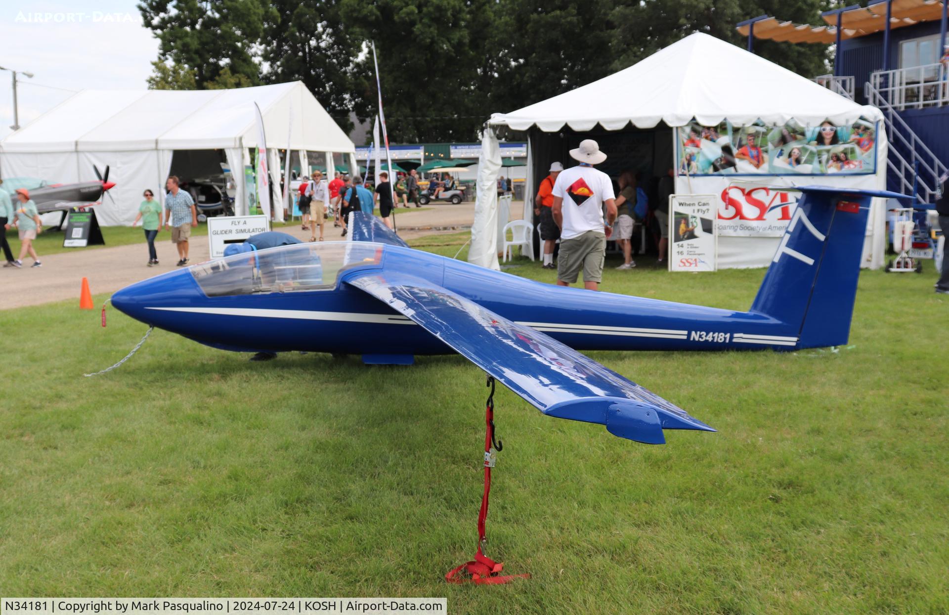 N34181, 1975 Schweizer SGS 1-35 C/N 21, Schweizer SGS 1-35
