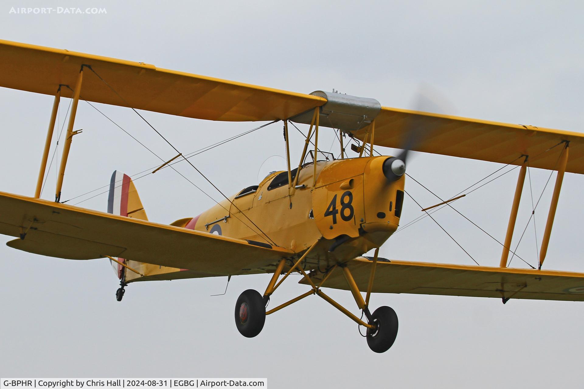 G-BPHR, 1940 De Havilland Australia DH-82A Tiger Moth C/N DHA45, LAA Rally 2024, Leicester