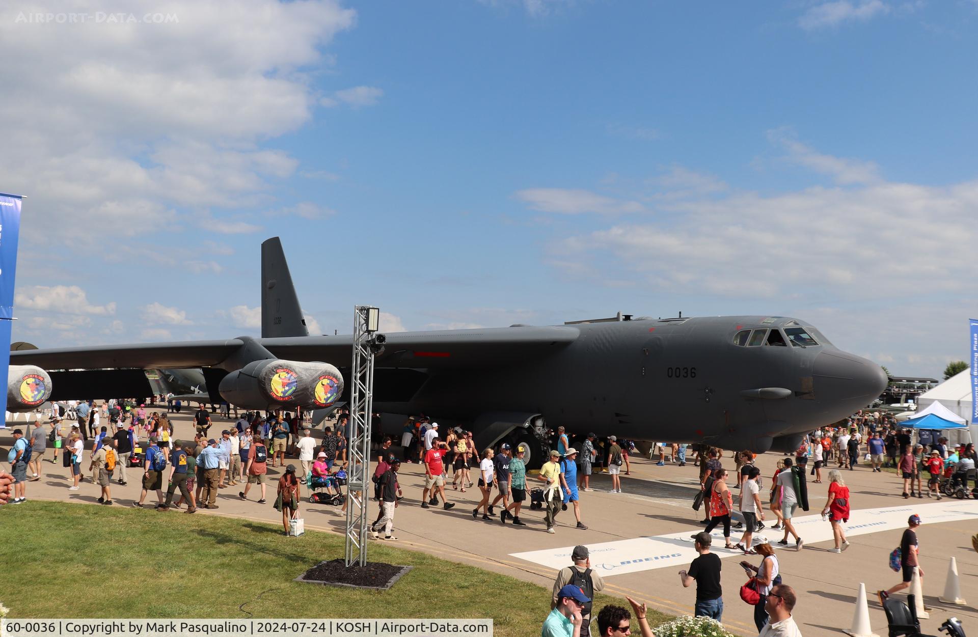 60-0036, 1960 Boeing B-52H Stratofortress C/N 464401, Boeing B-52H Stratofortress