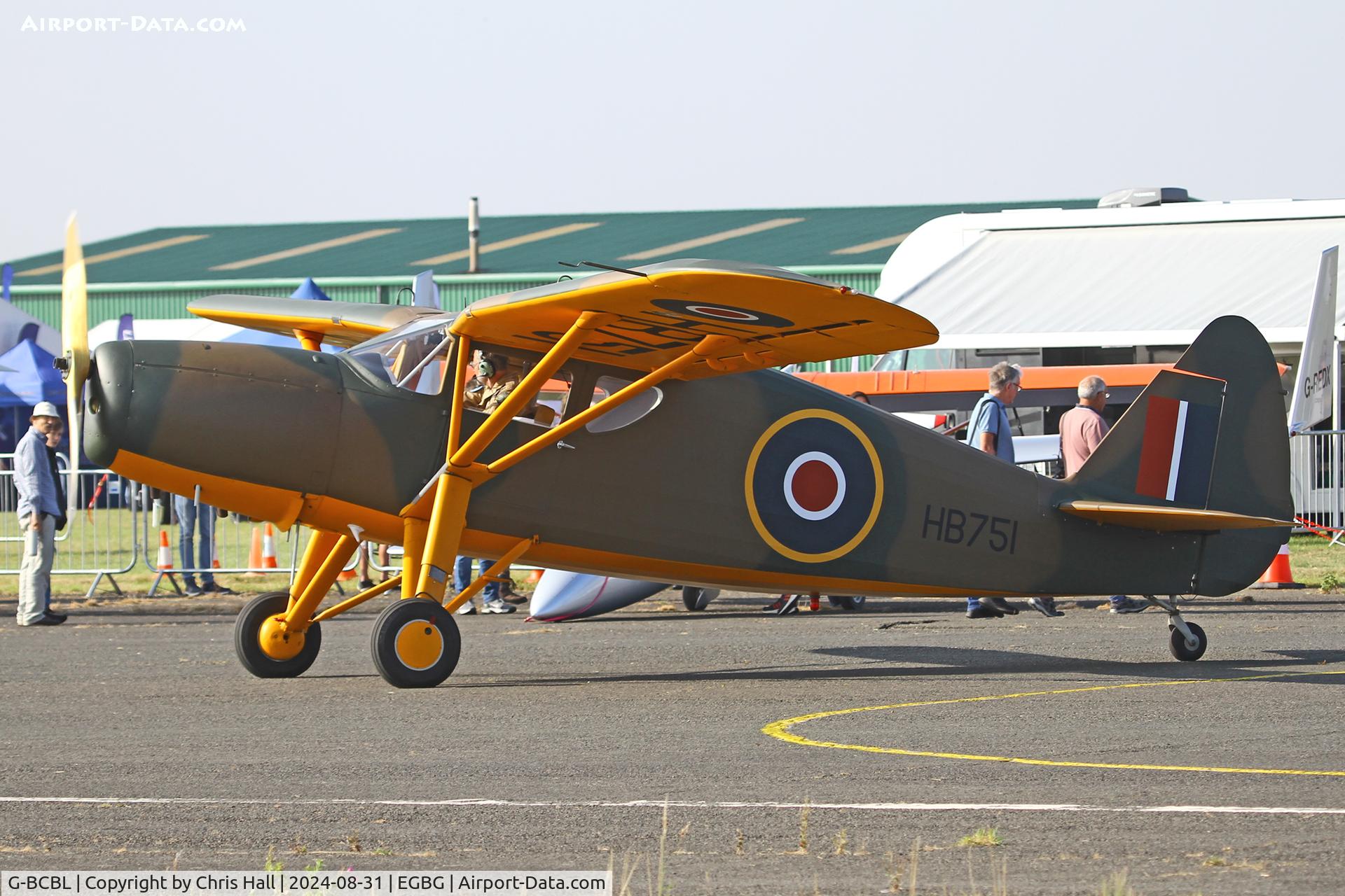 G-BCBL, 1946 Fairchild UC-61K Argus III (24R-46A) C/N 989, LAA Rally 2024, Leicester