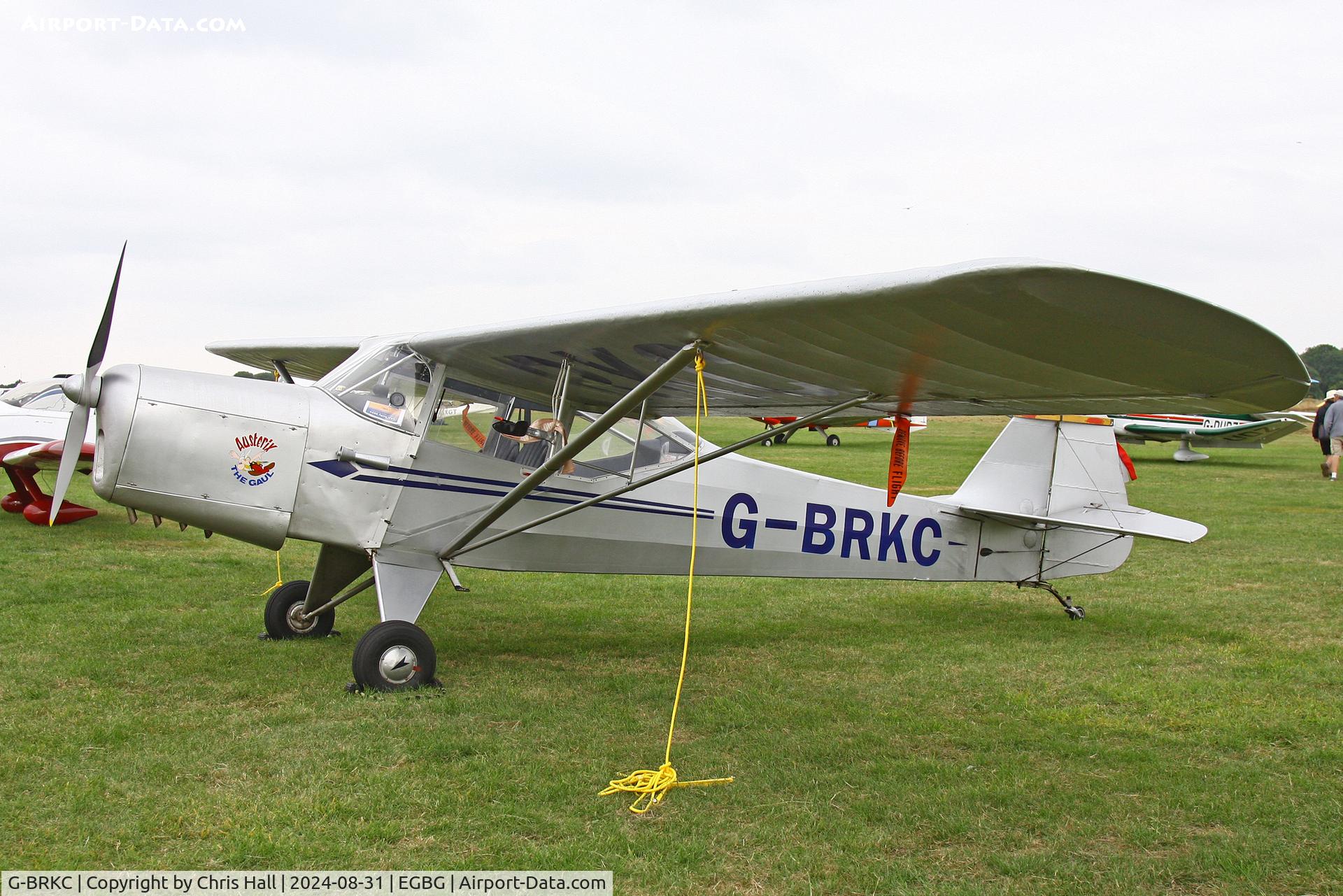G-BRKC, Auster J-1 Autocrat C/N 2749, LAA Rally 2024, Leicester