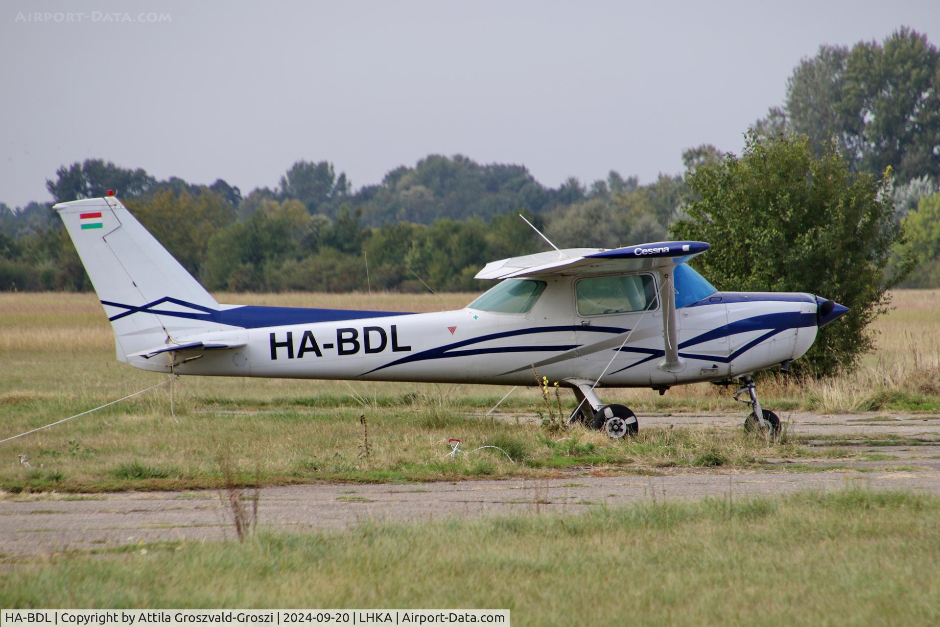 HA-BDL, Cessna 152 C/N 15283059, LHKA - Kalocsa-Foktö Airport, Hungary