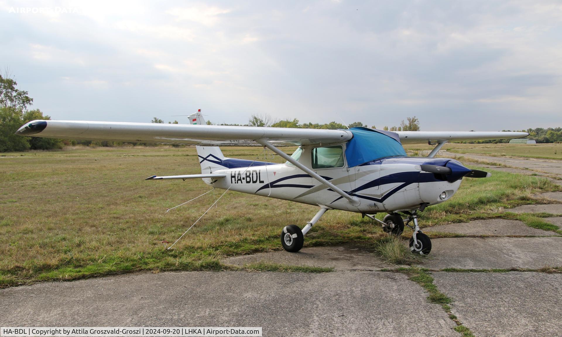 HA-BDL, Cessna 152 C/N 15283059, LHKA - Kalocsa-Foktö Airport, Hungary