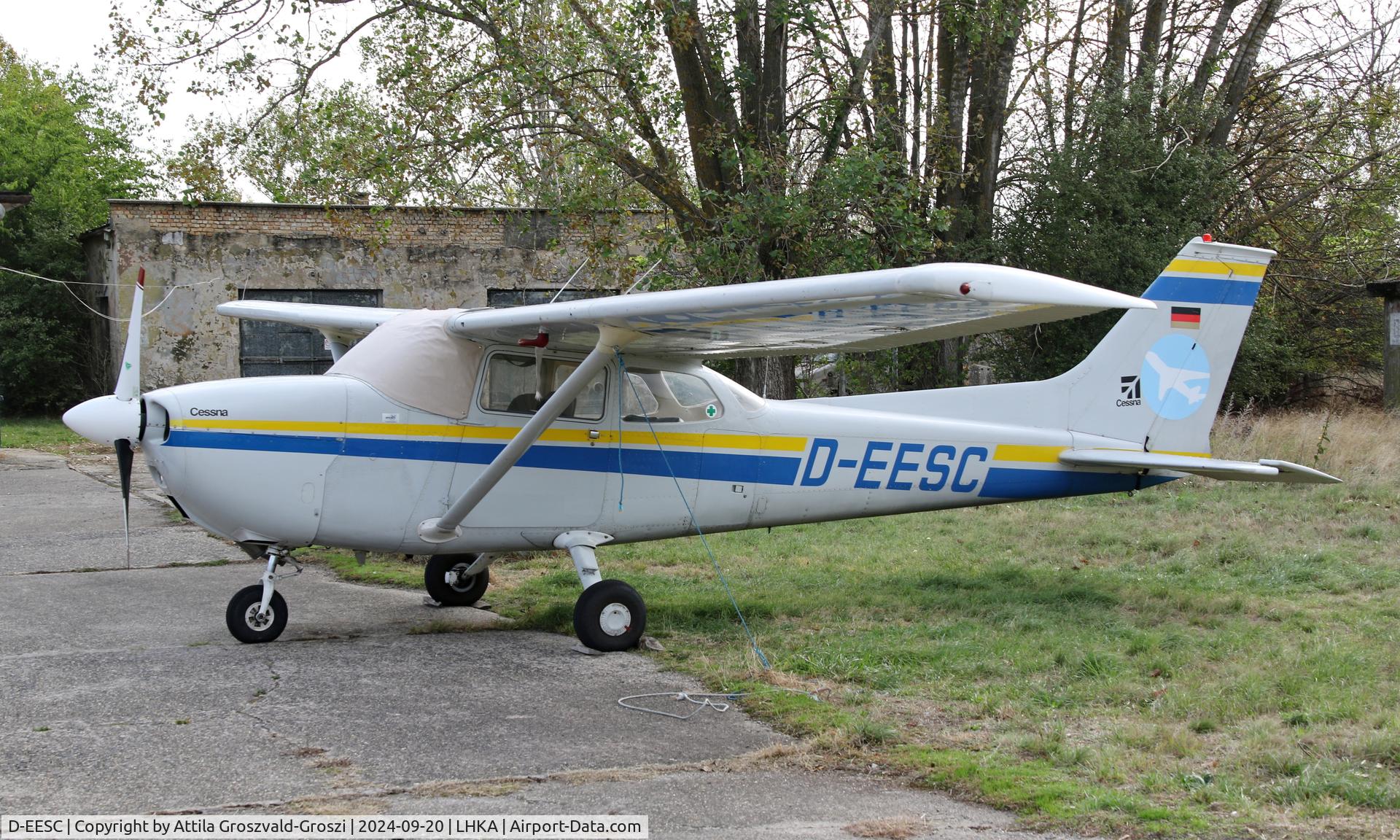 D-EESC, Reims F172M Skyhawk C/N 1289, LHKA - Kalocsa-Foktö Airport, Hungary