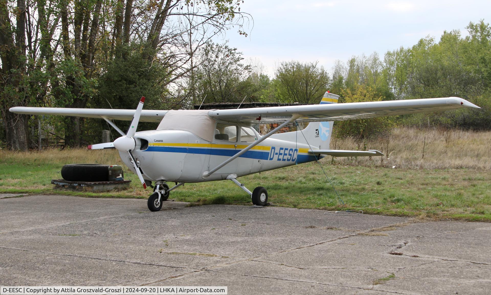 D-EESC, Reims F172M Skyhawk C/N 1289, LHKA - Kalocsa-Foktö Airport, Hungary