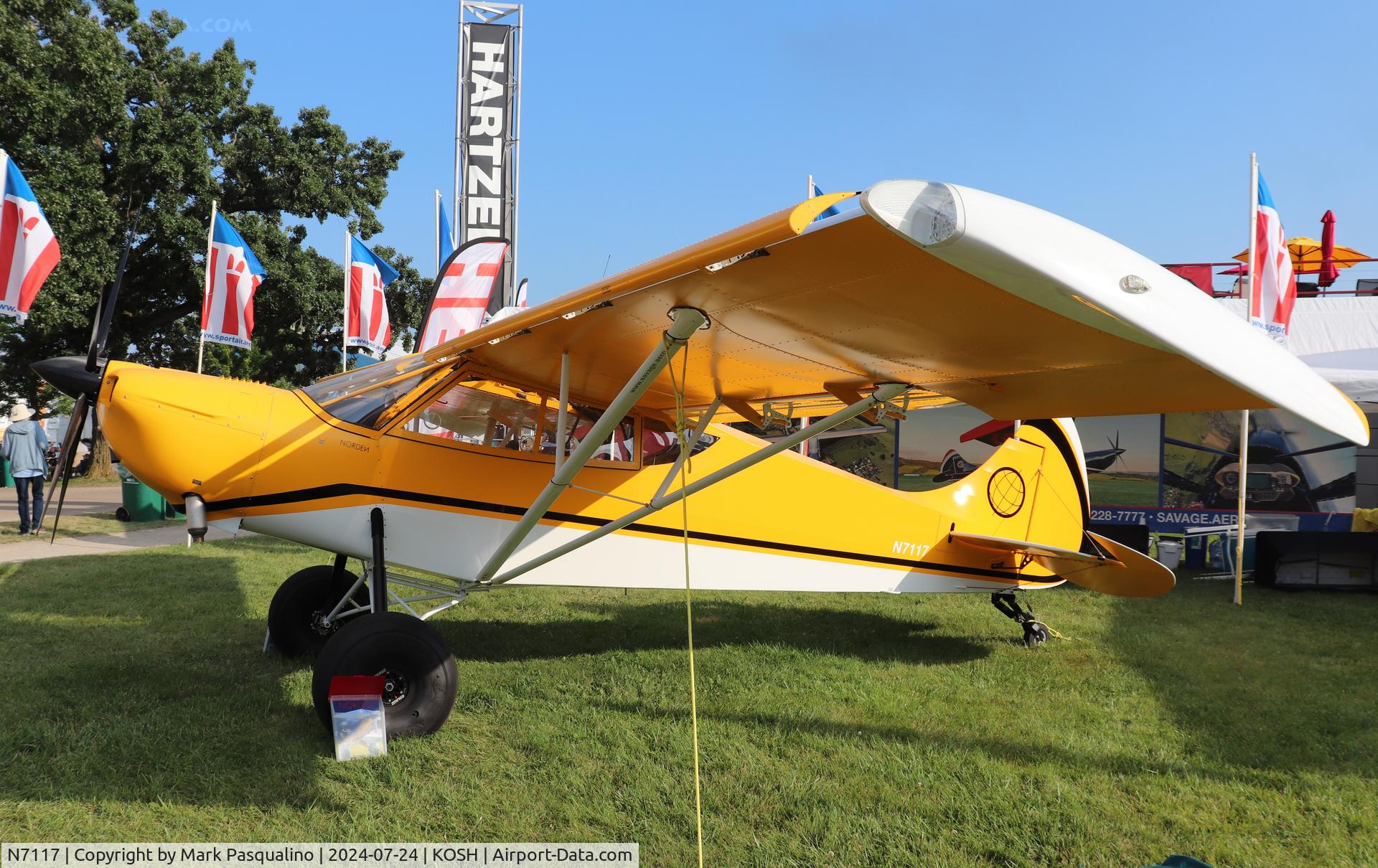 N7117, 2024 Zlin Savage Norden C/N 415, Zlin Savage Norden