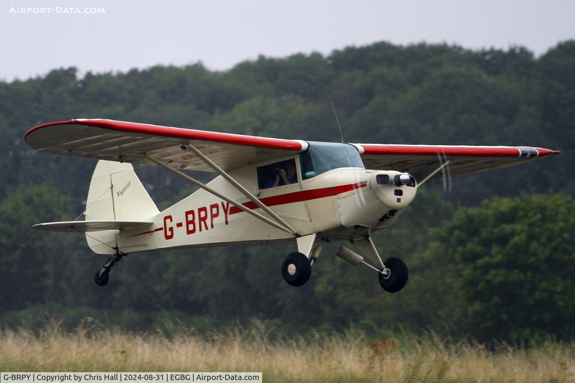 G-BRPY, 1948 Piper PA-15 Vagabond Vagabond C/N 15-141, LAA Rally 2024, Leicester