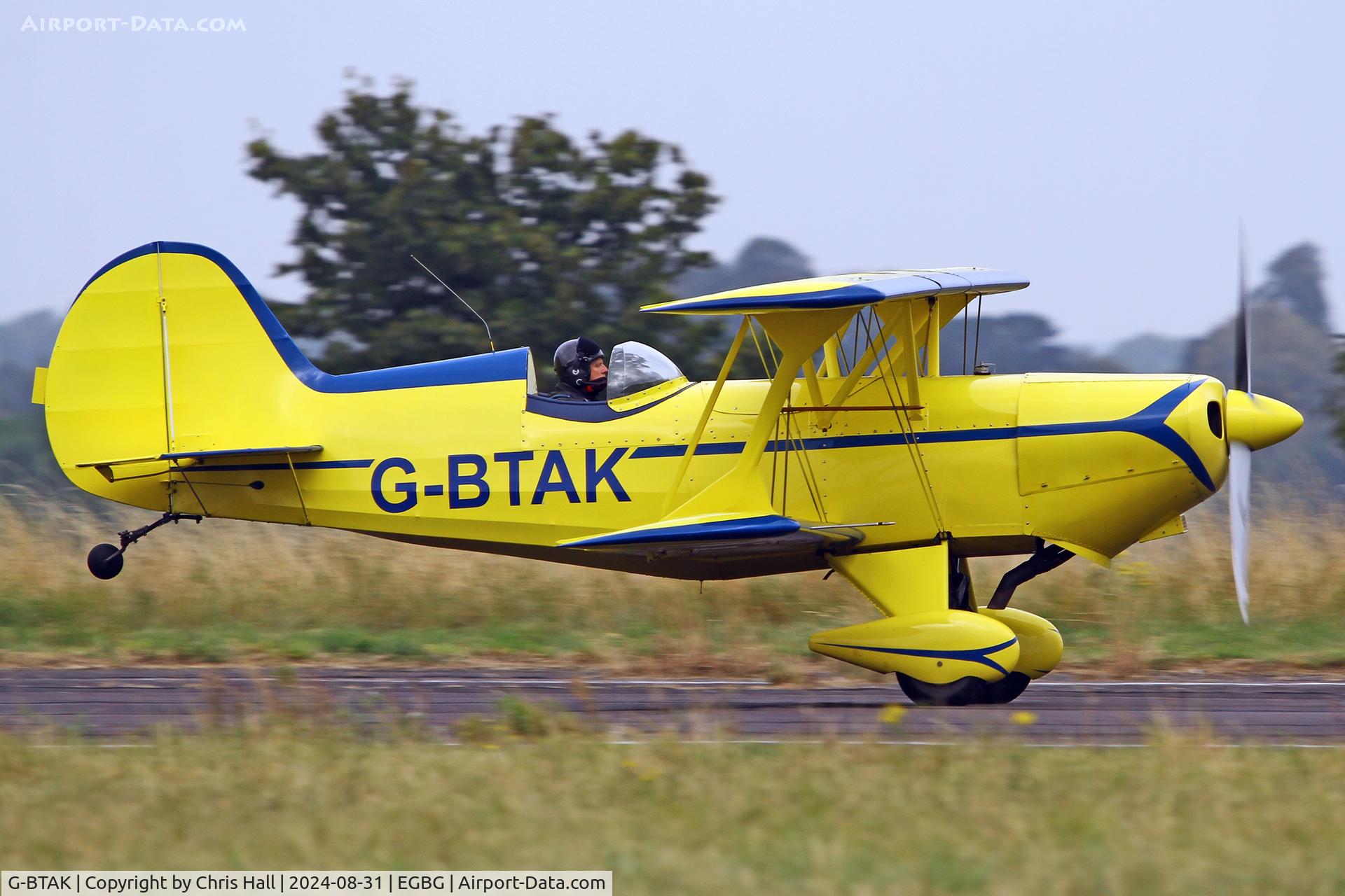 G-BTAK, 1983 EAA Acro Sport II C/N 1468, LAA Rally 2024, Leicester
