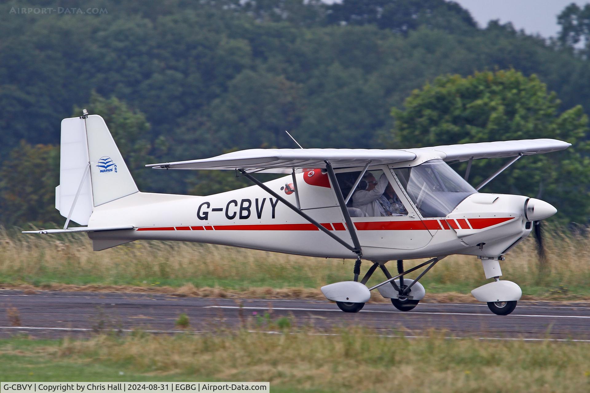 G-CBVY, 2002 Comco Ikarus C42 FB UK C/N PFA 322-13835, LAA Rally 2024, Leicester