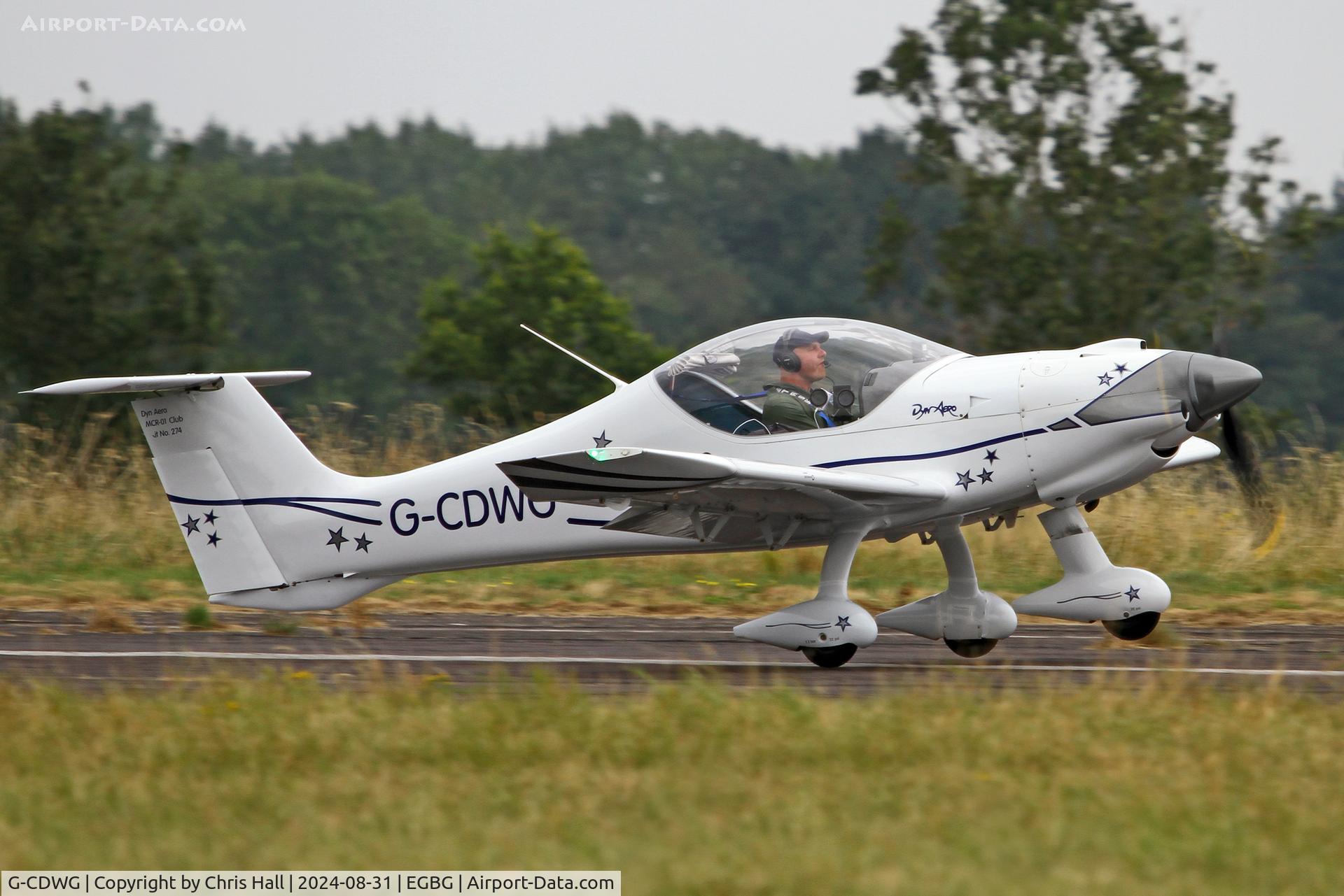 G-CDWG, 2007 Dyn'Aero MCR-01 Club C/N PFA 301A-14132, LAA Rally 2024, Leicester