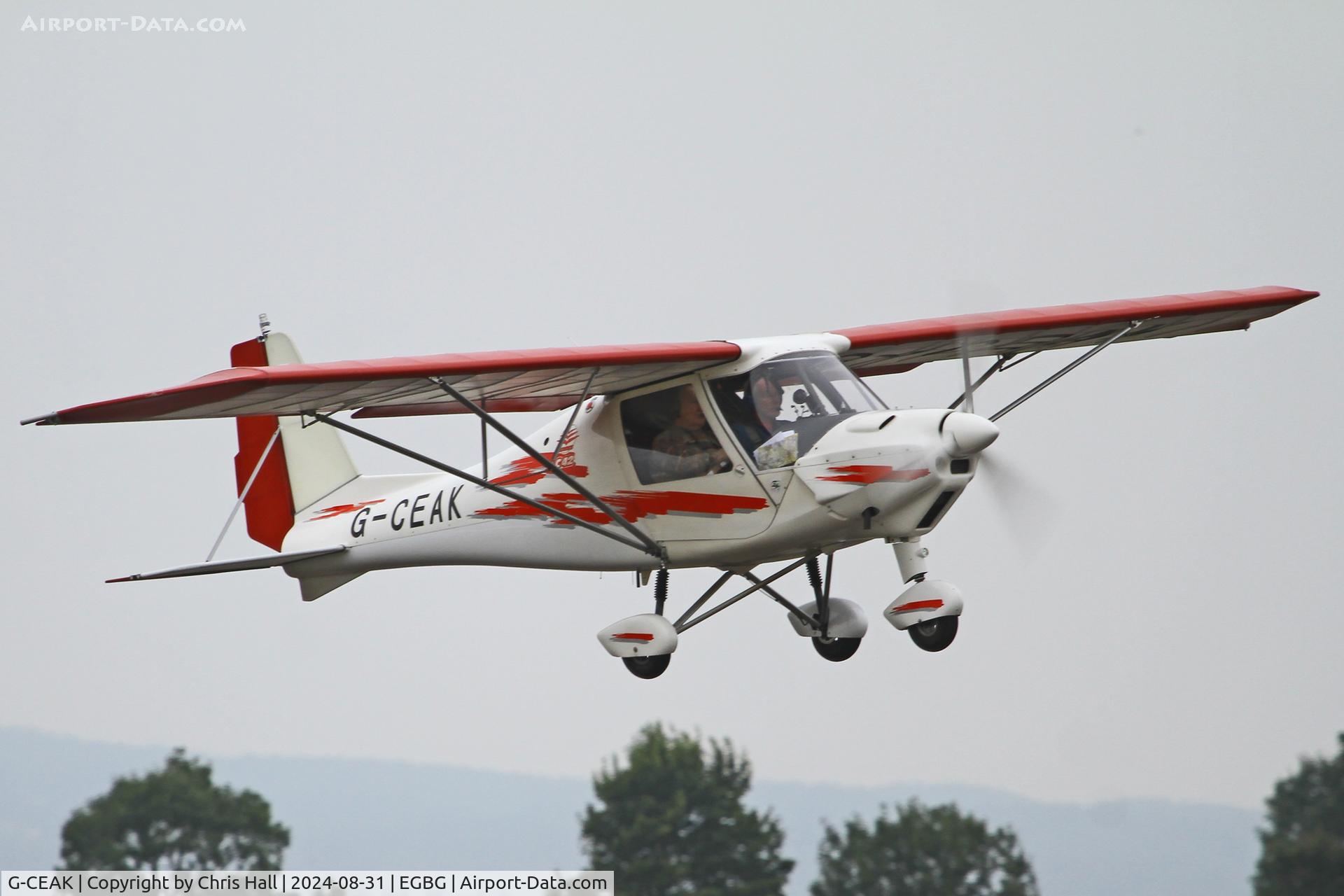 G-CEAK, 2006 Comco Ikarus C42 FB80 C/N 0606-6826, LAA Rally 2024, Leicester