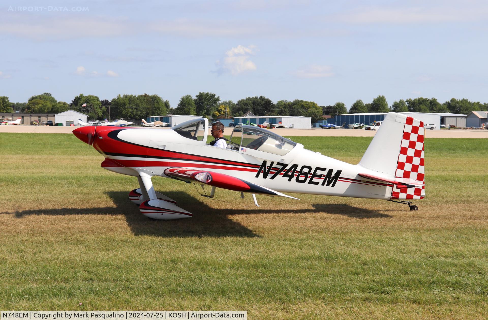 N748EM, 2022 Vans RV-7 C/N 71812, Vans RV-7
