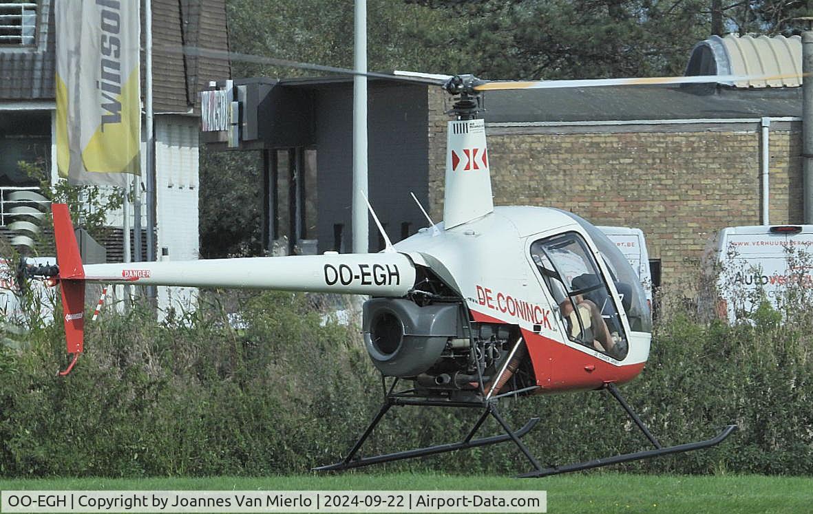 OO-EGH, Robinson R22 Beta C/N 1360, Knokke heliport