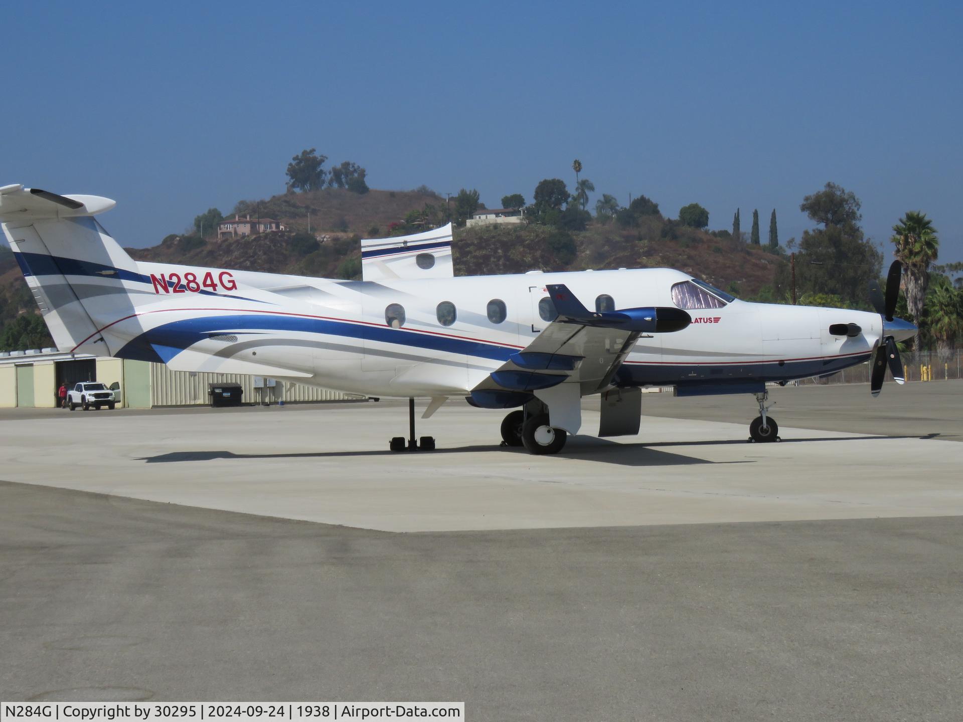 N284G, 1998 Pilatus PC-12/45 C/N 217, Parked