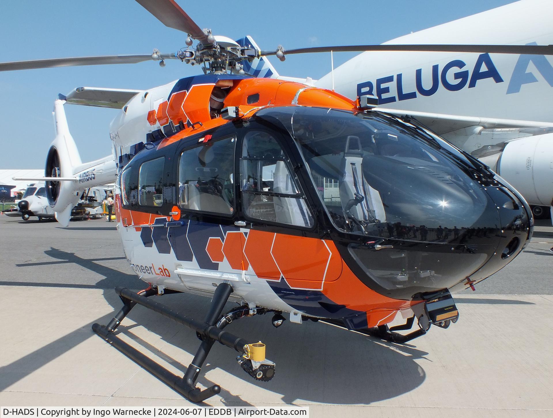 D-HADS, Airbus H-145T-2 C/N 20007, Airbus Helicopters H145 (EC145T2) at ILA 2024, Berlin